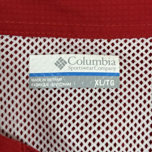 Ole Miss Rebels Shirt Men's XL Red Short Sleeve Omni-Shade Vented Pockets - Picture 8 of 10